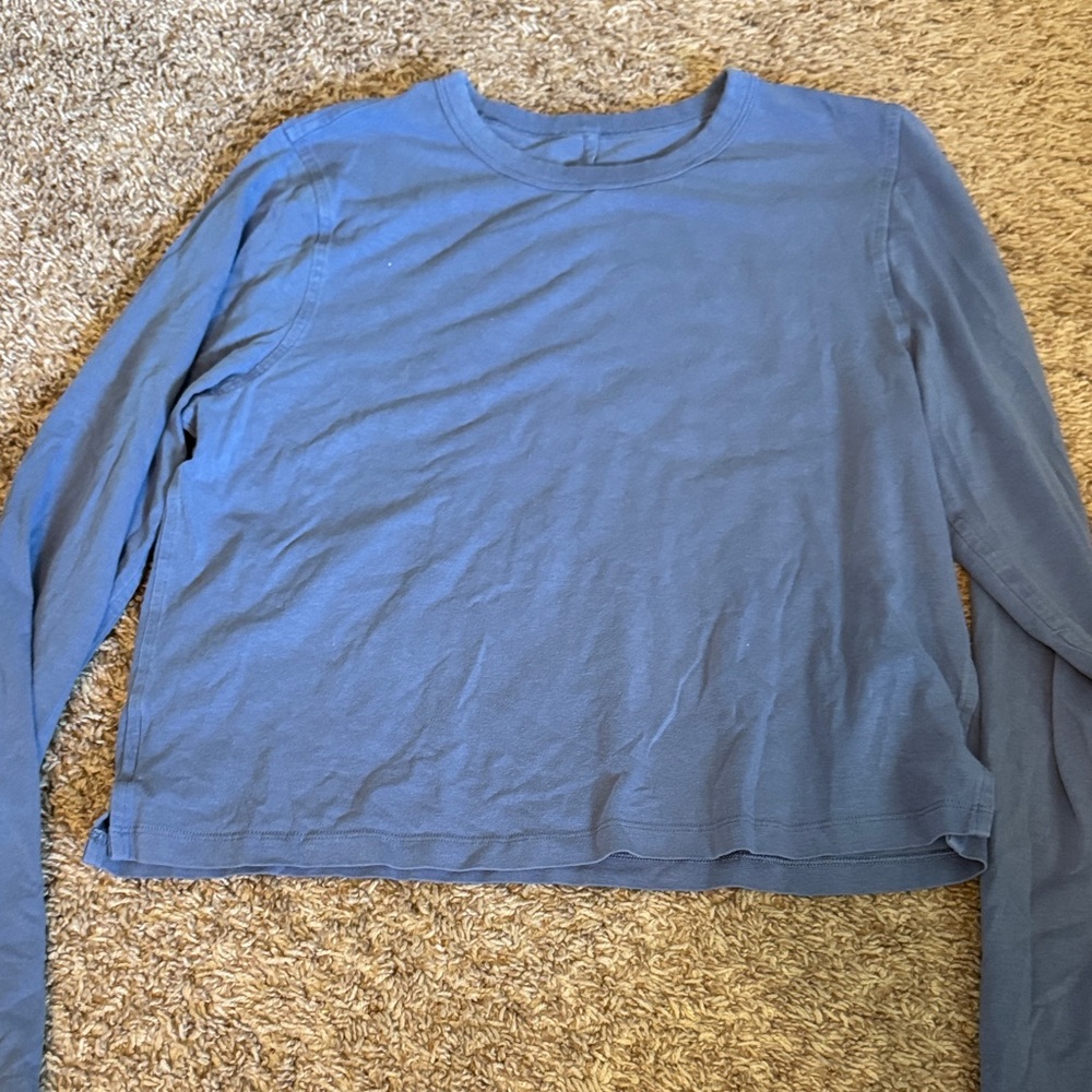 lululemon cropped long sleeve